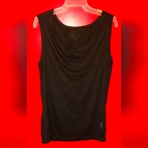 Womens black tank top